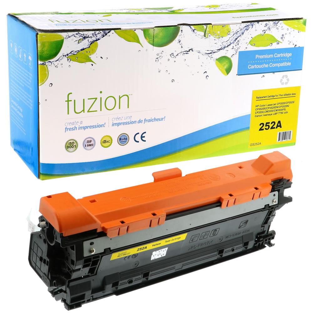 FUZION - HP CE252A (504A) - Yellow