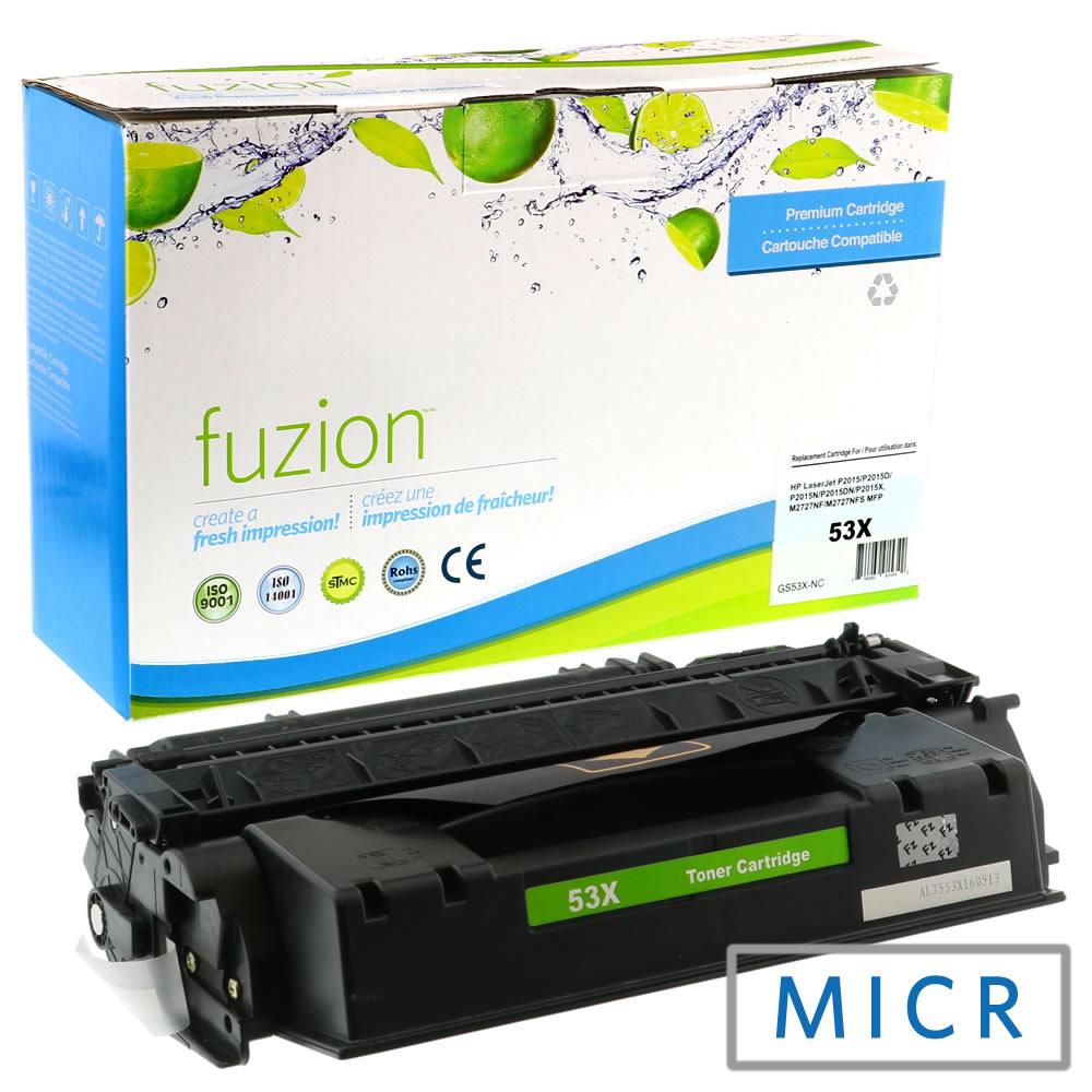 FUZION - HP Laserjet P2015 High Yield MICR Toner - Black