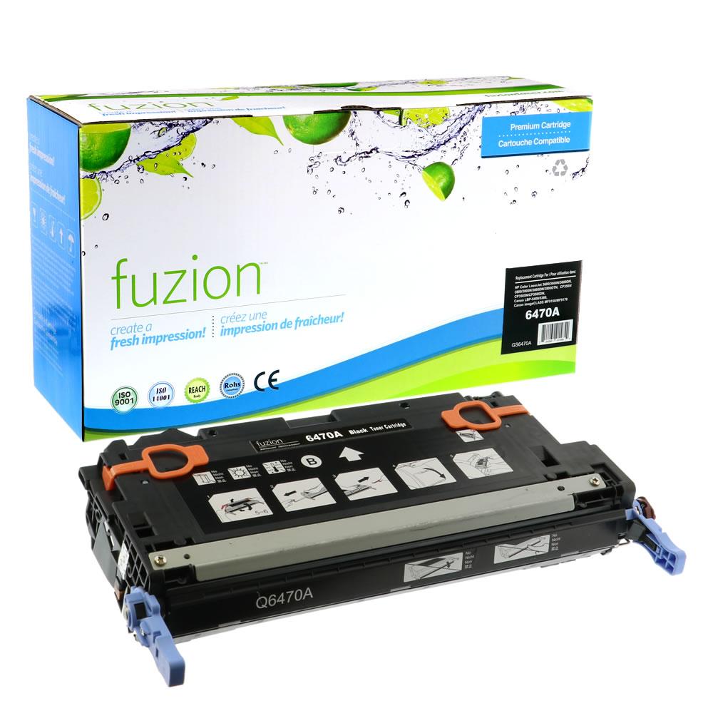 FUZION - HP Colour Q6470A - Black