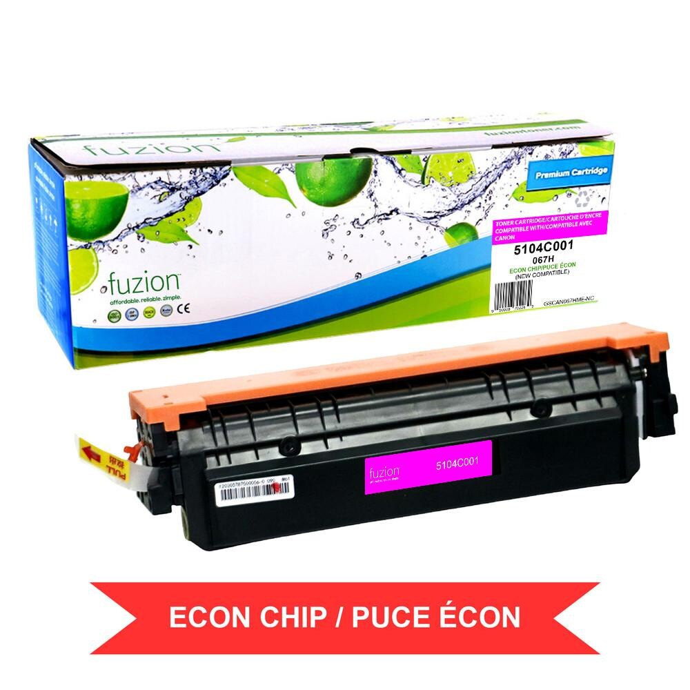 fuzion - Canon 5104C001 (067H) Compatible HY Toner w/ ECON Chip - Magenta