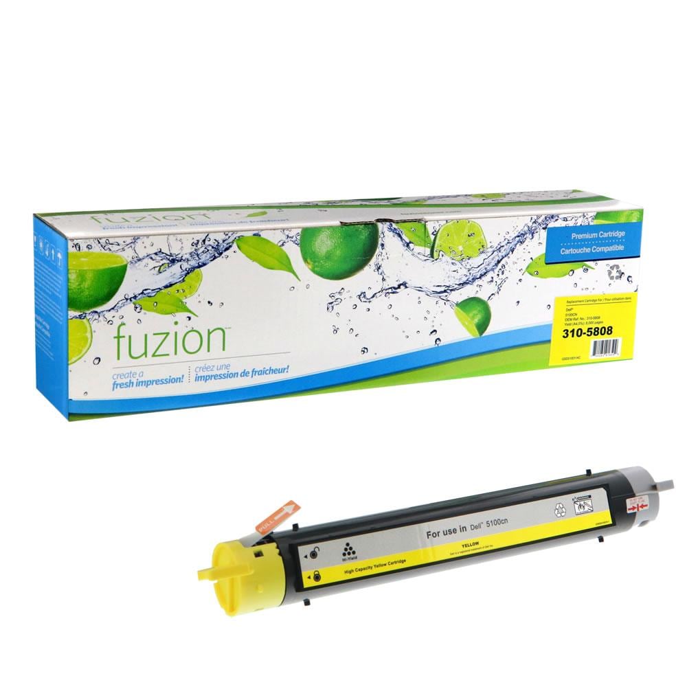 FUZION - Dell 5100CN Toner - Yellow