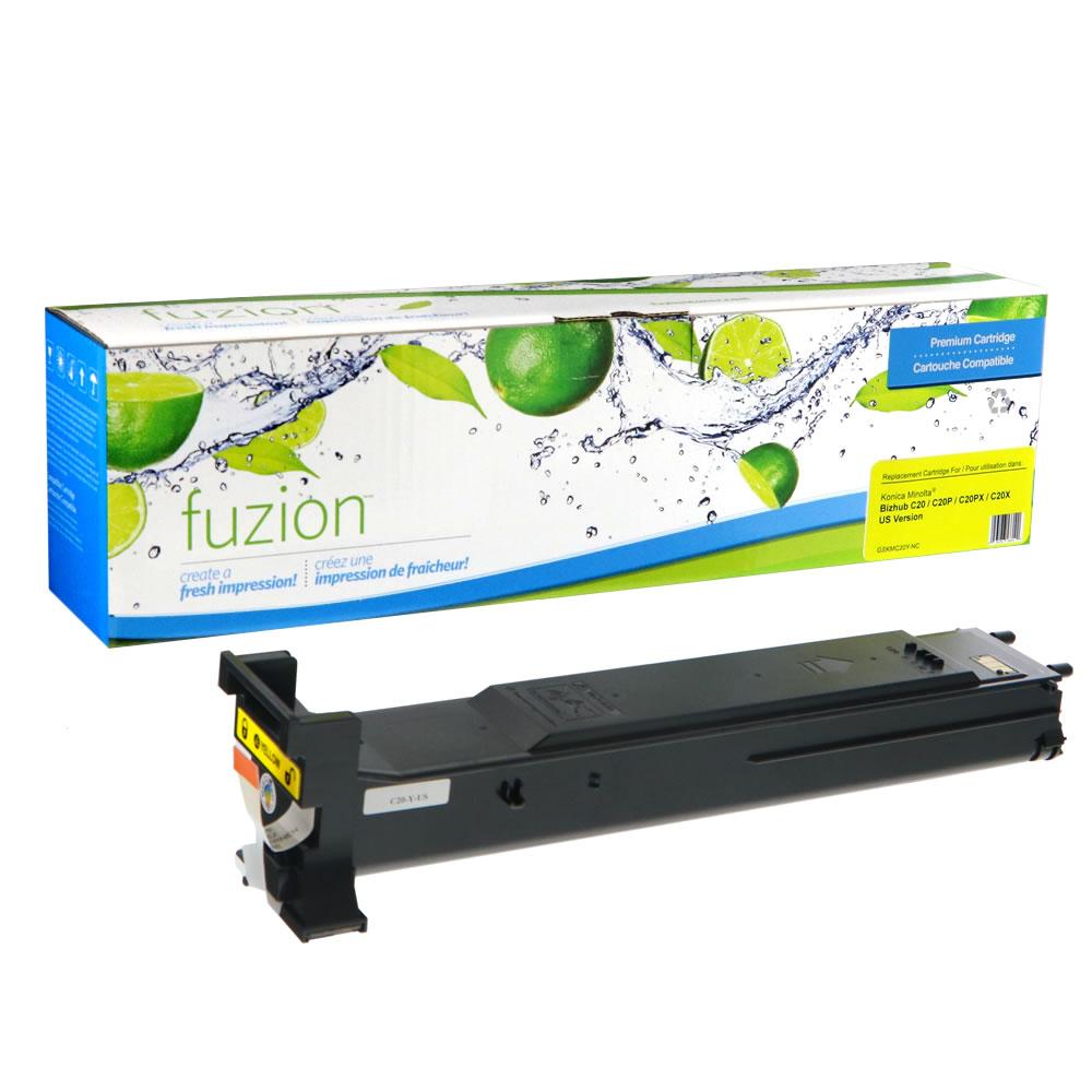 FUZION - KM Bizhub C20 Toner - Yellow