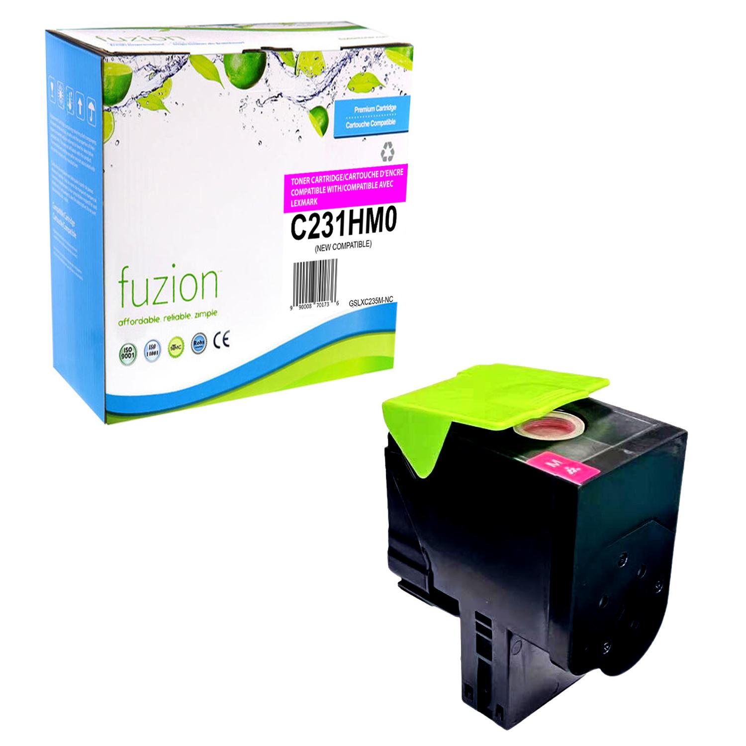 fuzion - Lexmark C231HM0 Compatible Toner - Magenta