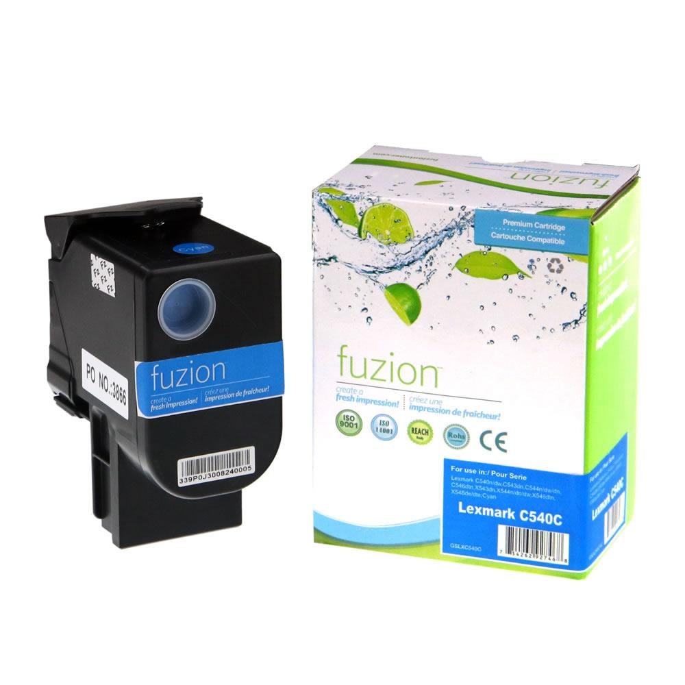 FUZION - Lexmark C540 Toner Cartridge - Cyan