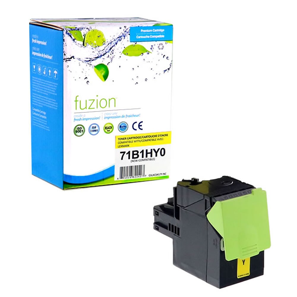 FUZION - Lexmark 71B1High Yield0 High Yield - Yellow