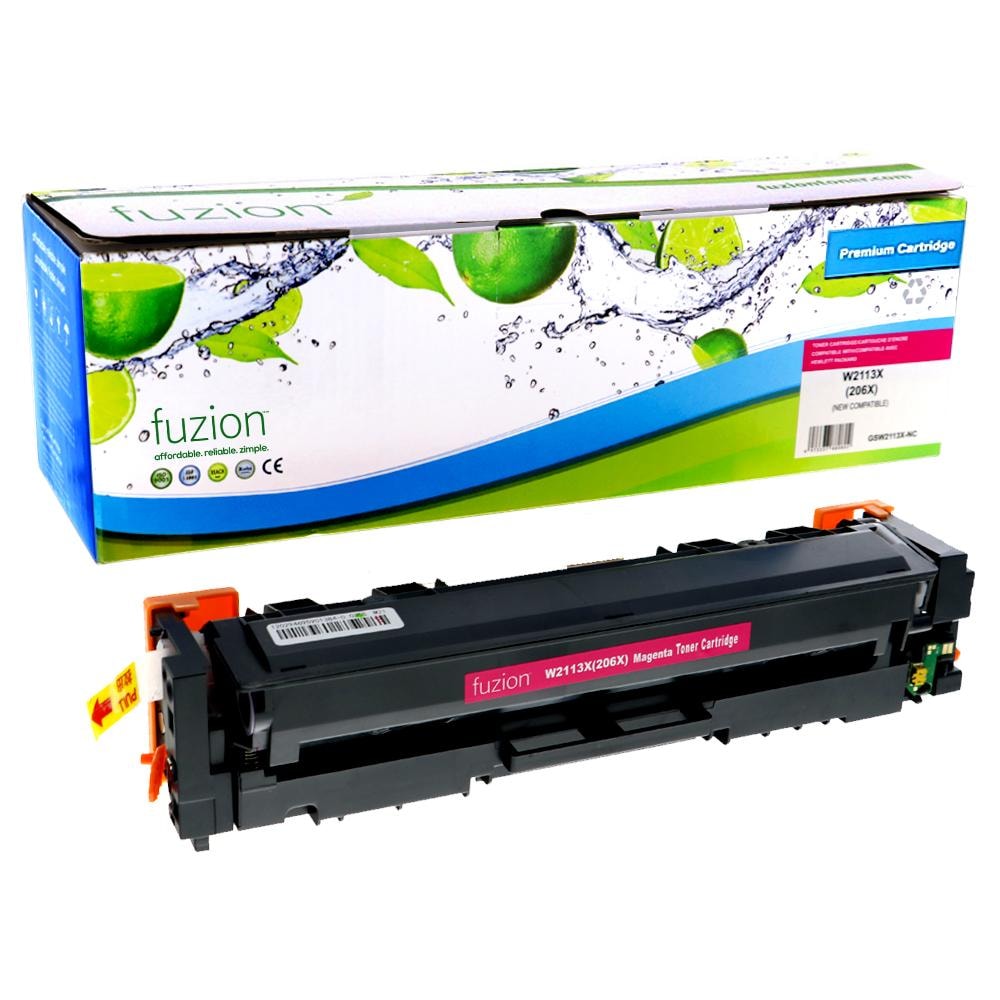 fuzion - HP W2113X (206X) Compatible Toner - Magenta