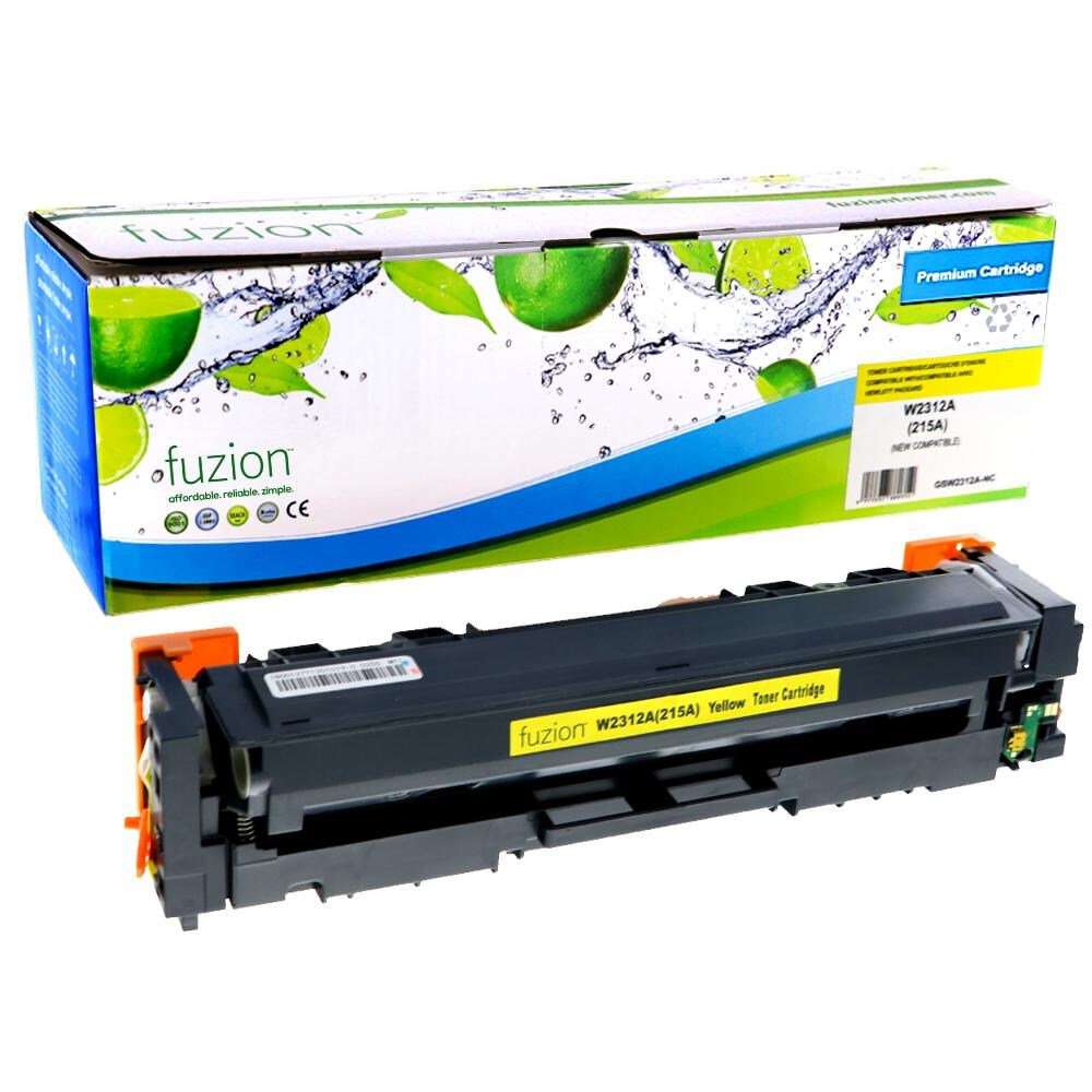 fuzion - HP W2312A (215A) Compatible Toner - Yellow