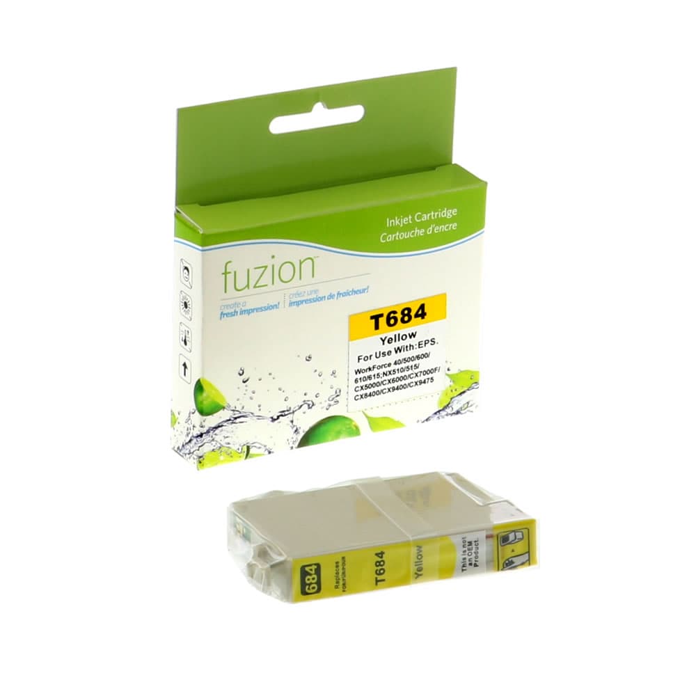 FUZION - Epson T068420 High Yield Inkjet - Yellow