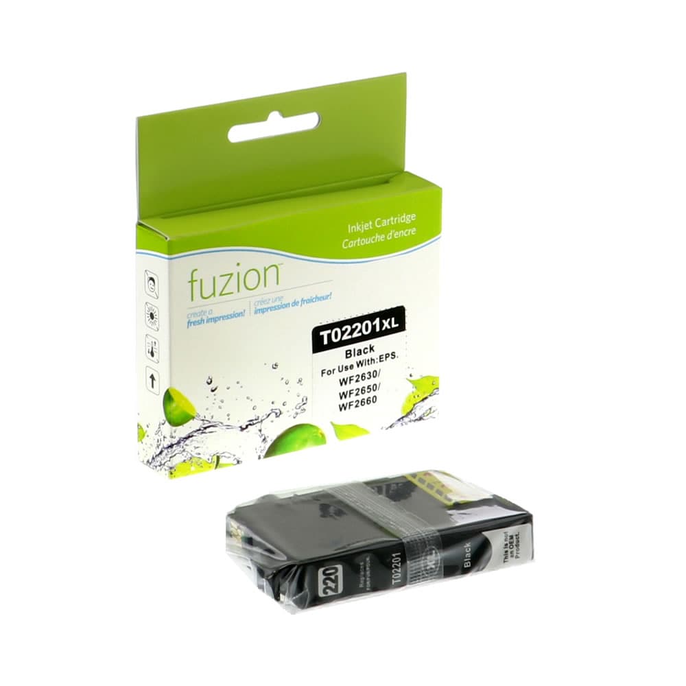 FUZION - Epson T220XL120 Inkjet - HY Black