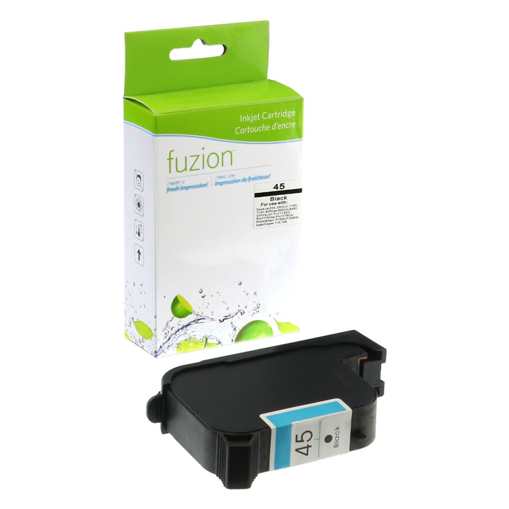 FUZION - HP #45 Inkjet - Black