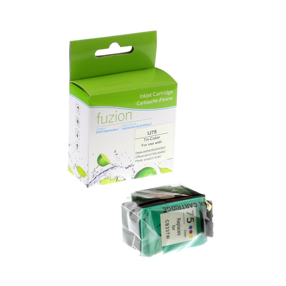 FUZION - HP #75 Tri-Colour Inkjet - CMY