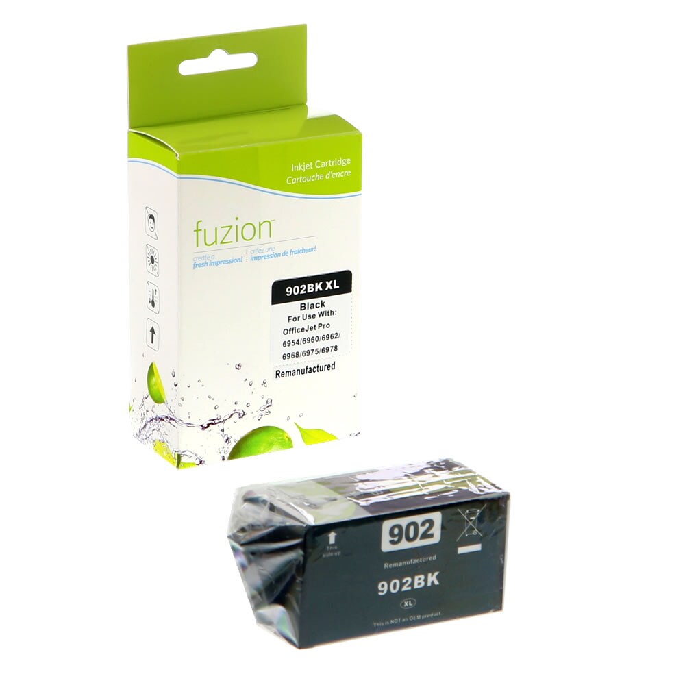 FUZION - HP #902XL HY Inkjet - Black