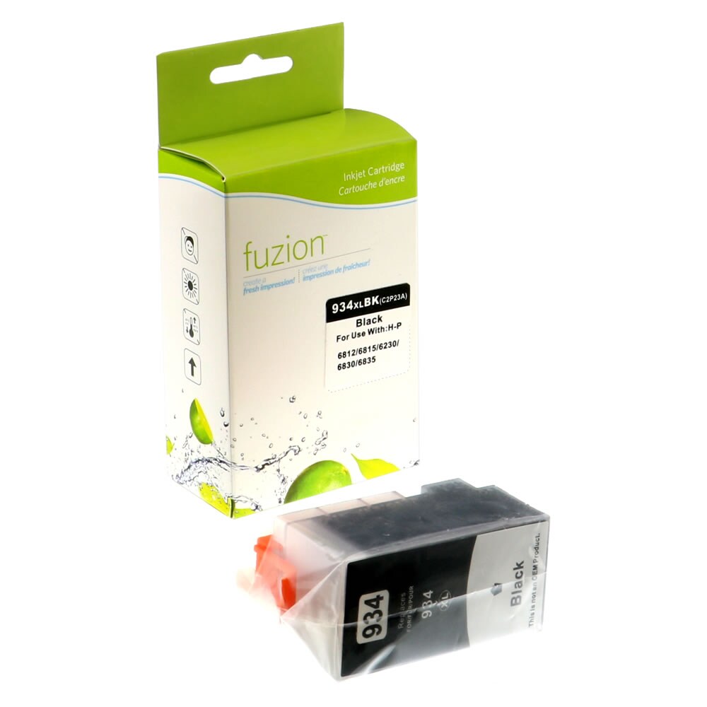 FUZION - HP #934XL Inkjet Cartridge - Black