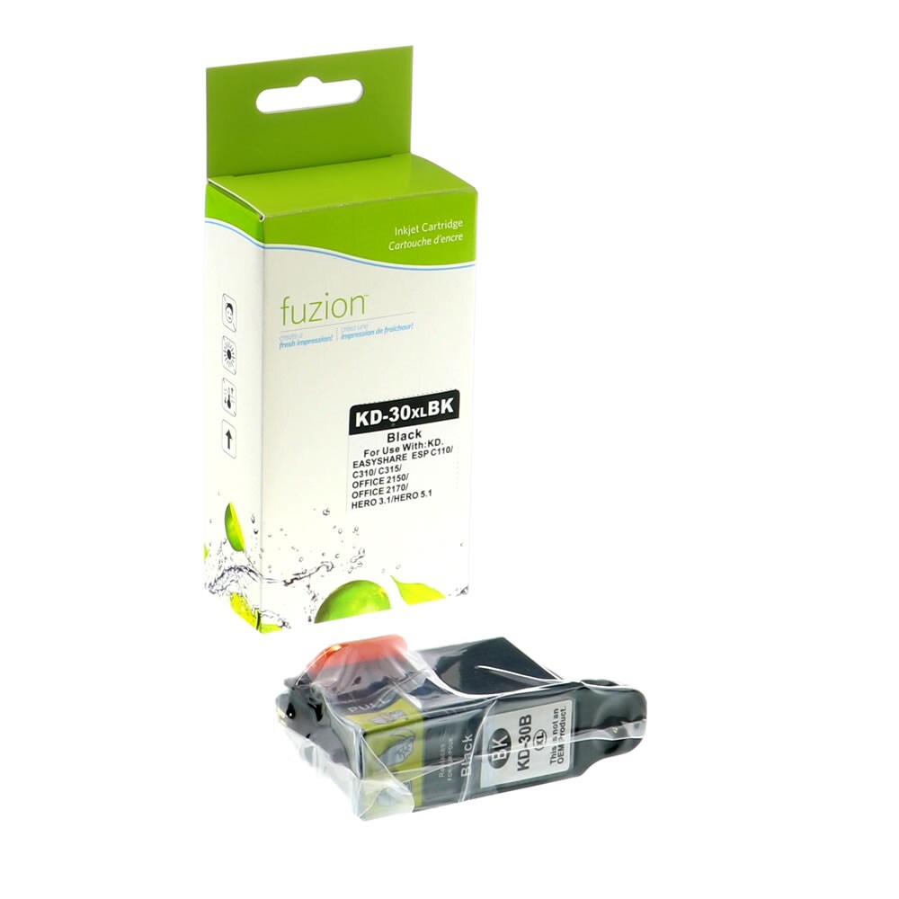 FUZION - Kodak #30XL Inkjet Cartridge - Black