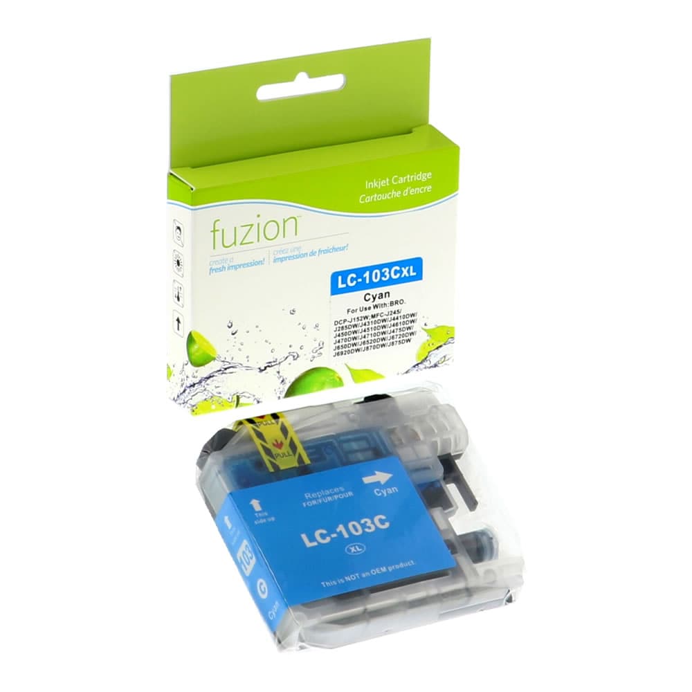 FUZION - Brother LC103 Inkjet - Cyan