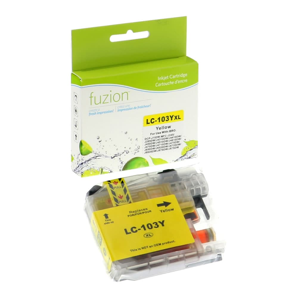 FUZION - Brother LC103 Inkjet - Yellow