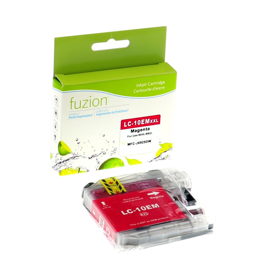 FUZION - Brother LC10EM Inkjet - XXL Magenta