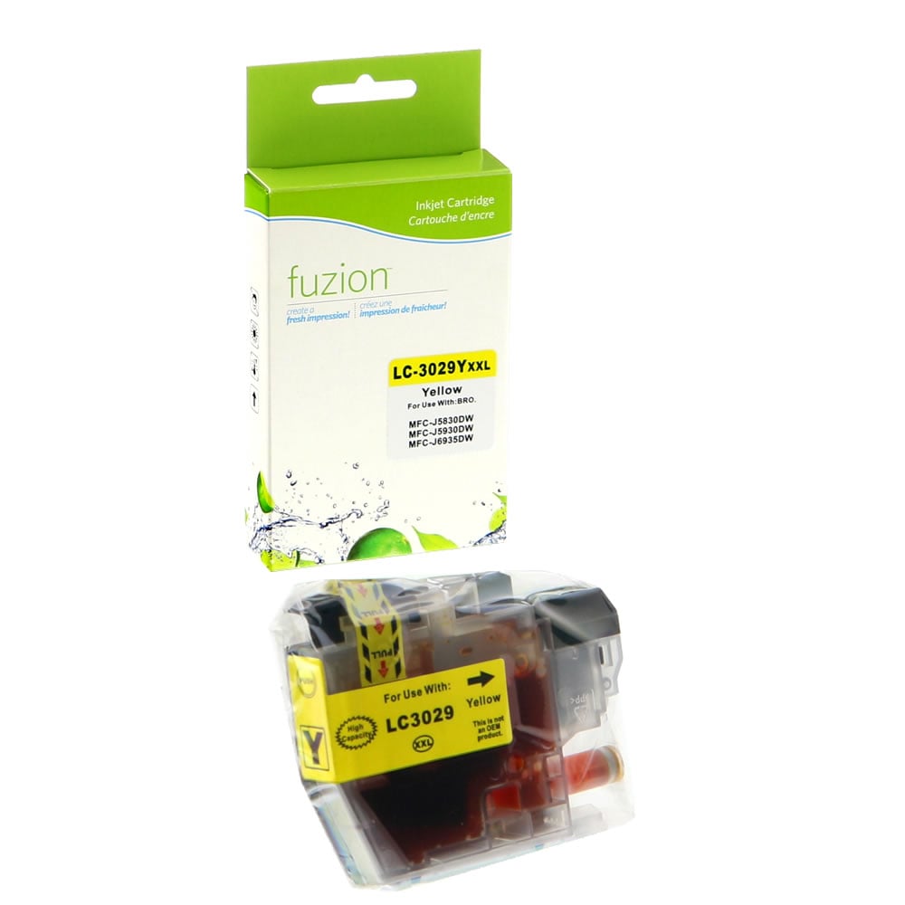 FUZION - Brother LC3029Y Inkjet - Yellow