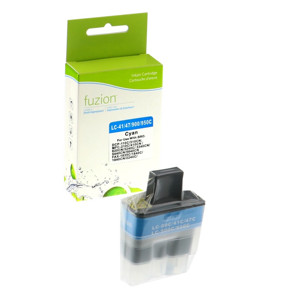 FUZION - Brother LC41 Inkjet - Cyan