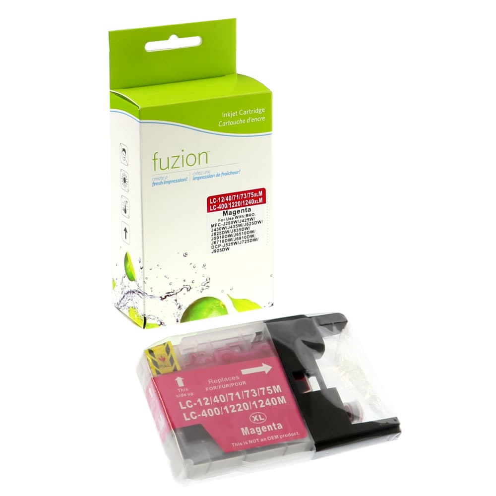 FUZION - Brother LC75 High Yield Inkjet - Magenta