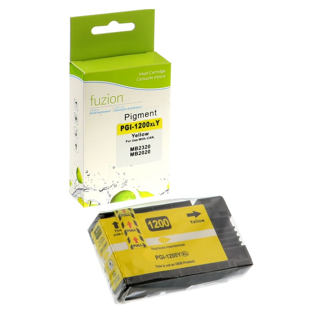 FUZION - Canon PGI-1200XL Pigment Inkjet - HY Yellow